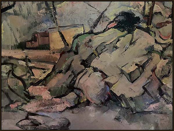 Painting by William Aloysius Barrow Bracken