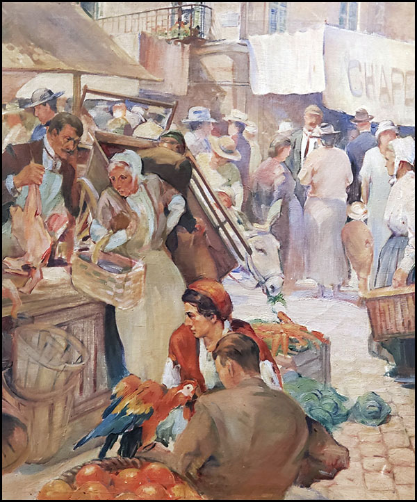 Painting by William Aloysius Barrow Bracken