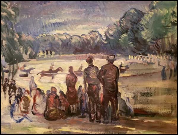 Painting by William Aloysius Barrow Bracken