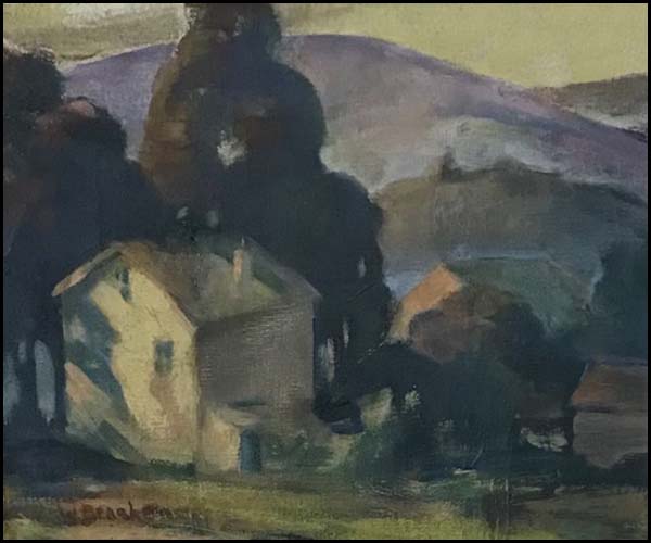 Painting by William Aloysius Barrow Bracken