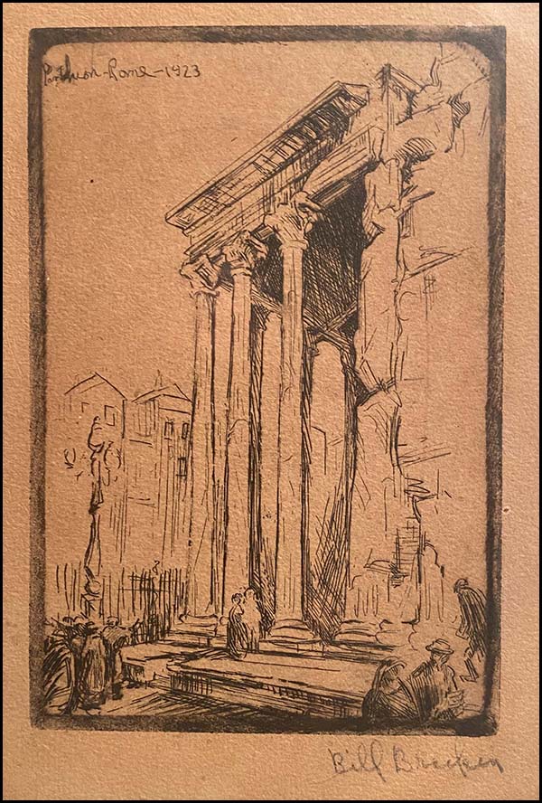 Painting by William Aloysius Barrow Bracken