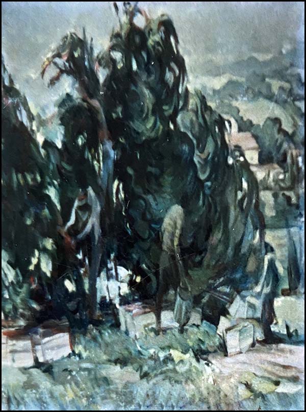 Painting by William Aloysius Barrow Bracken
