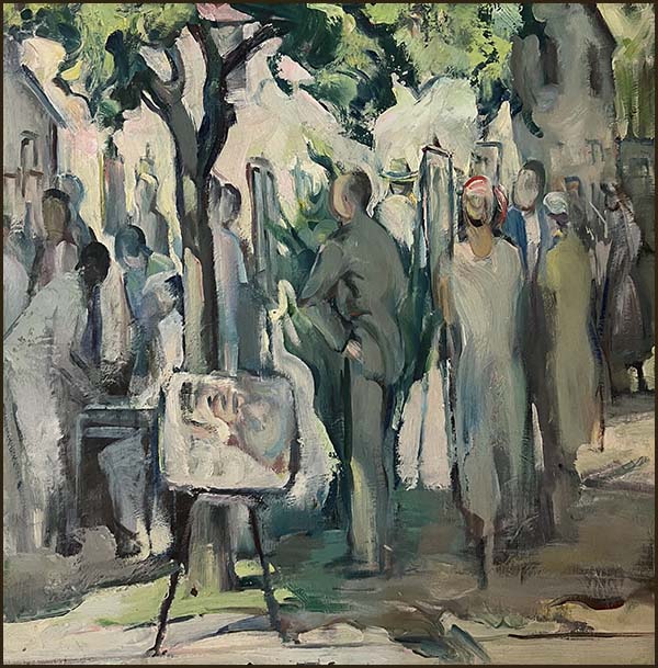 Painting by William Aloysius Barrow Bracken