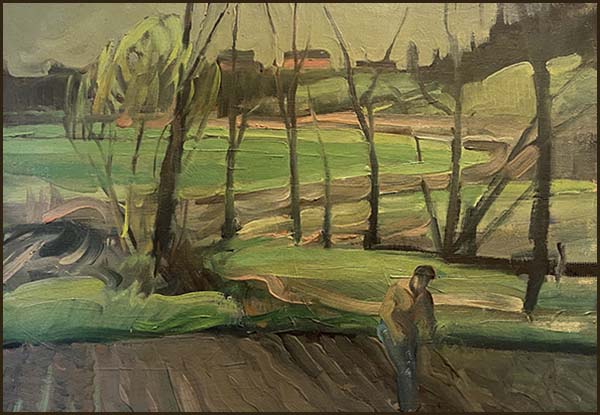 Painting by William Aloysius Barrow Bracken